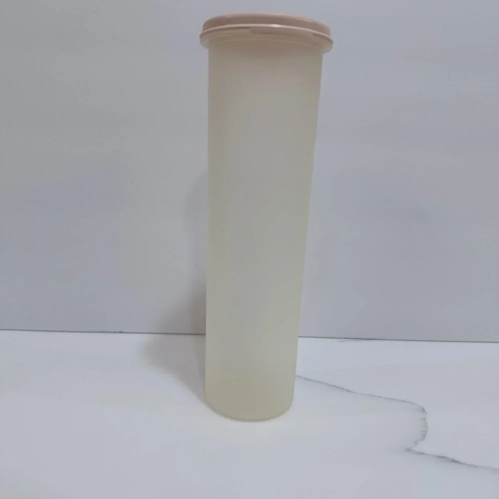 Vintage Tupperware Modular Mates‎ Pasta Keeper Dispenser Pink Lid #1661-2